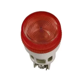 Світлосигнальна лампа ENR-22 Ø22мм червона неон/240В циліндр IEK