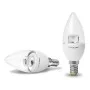 Лампа светодиодная EKO (D) Candle 6W E14 прозрачная 3000K (50) EUROLAMP