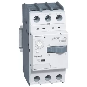 Автомат для захисту електродвигуна MPX³ 32S 11,0-17,0A 20кА, Legrand