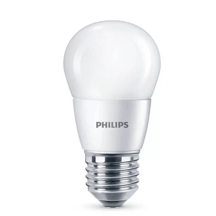 Світлодіодна лампа Philips 929001887107 EssLED Luster 840 P45NDFR RCA E27 6,5Вт