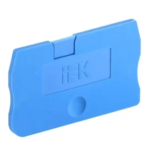 Заглушка IEK YZN11D-ZGL-004-K07 для КПИ 2в-4 (синя)