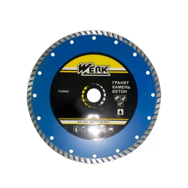 Алмазний диск Werk 180x7x22,2мм 43575
