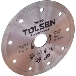 Алмазний диск Tolsen (76723) 125х22.2х7.5мм «Профі»