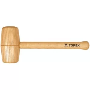 Киянка TOPEX 02A057 Ø70мм з дерев'яною рукояткою