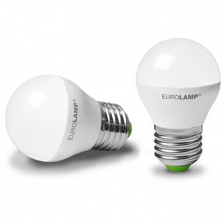 в продаже Лампа светодиодная EKOPAK (2шт) G45. 5W. E27. 4000K (24) EUROLAMP - фото 3
