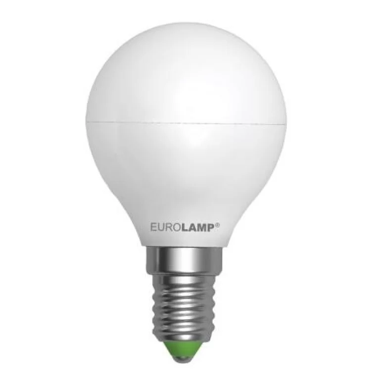 Лампа светодиодная ЭКО (D) G45. 5W. E14. 3000K (50) EUROLAMP