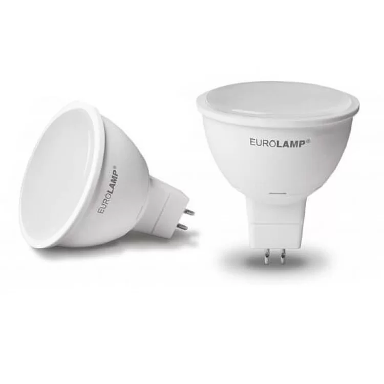 Лампа світлодіодна EKO (D) MR16. 7W.GU5,3 4000K EUROLAMP ціна 80грн - фотографія 2