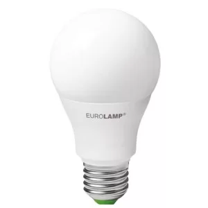 Светодиодная лампа LED EUROLAMP LED ЕКО A60 E27 10W 3000K набор 2 шт (MLP-LED-A60-10272(E))