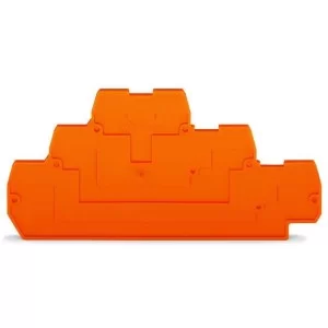 Конечная пластина Wago 870-569 толщиной 2мм (оранжевая)