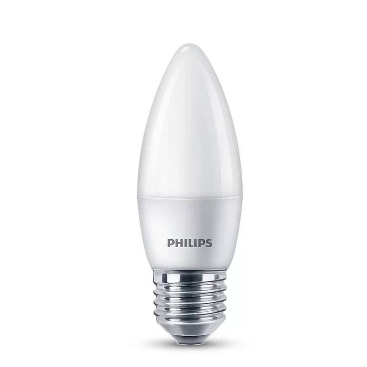 Светодиодная лампа Philips 929001887207 EssLED Candle 840 B35NDFR RCA E27 6,5Вт