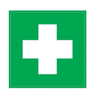 Самоклеющаяся табличка «Медицинская аптечка»