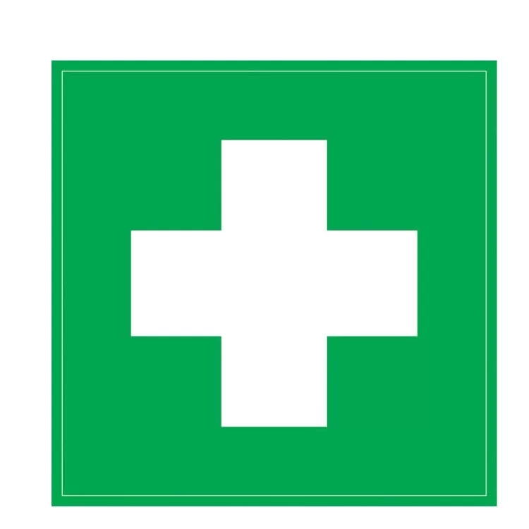 Самоклейка табличка «Медична аптечка»