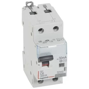 Диференційний вимикач Legrand (410999) 1P+N з 6A 30mA AC