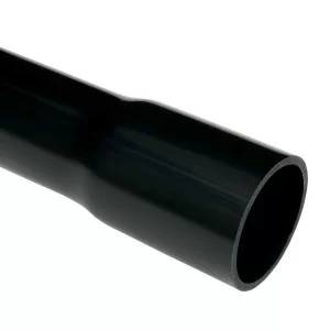 Труба жостка Kopos 8040 чорний 3м