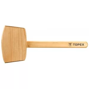 Киянка TOPEX 02A050 з дерев'яною рукояткою 500г