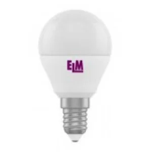 Лампочка LED D45 6Вт PA10 Elm 4000К, E14