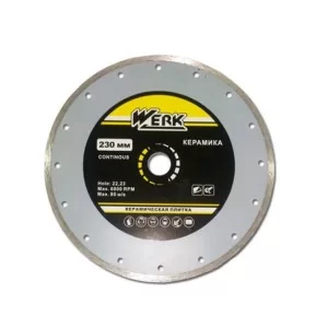 Алмазный диск Werk 230x6x22,2мм