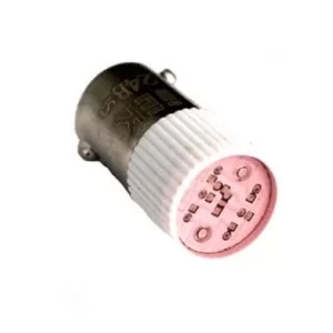 Світлосигнальна лампочка для кнопок з червоною матрицею/12 В AC/DC IEK