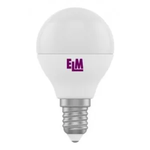 Светодиодная лампочка D45 4Вт PA11 Elm 4000К, E14