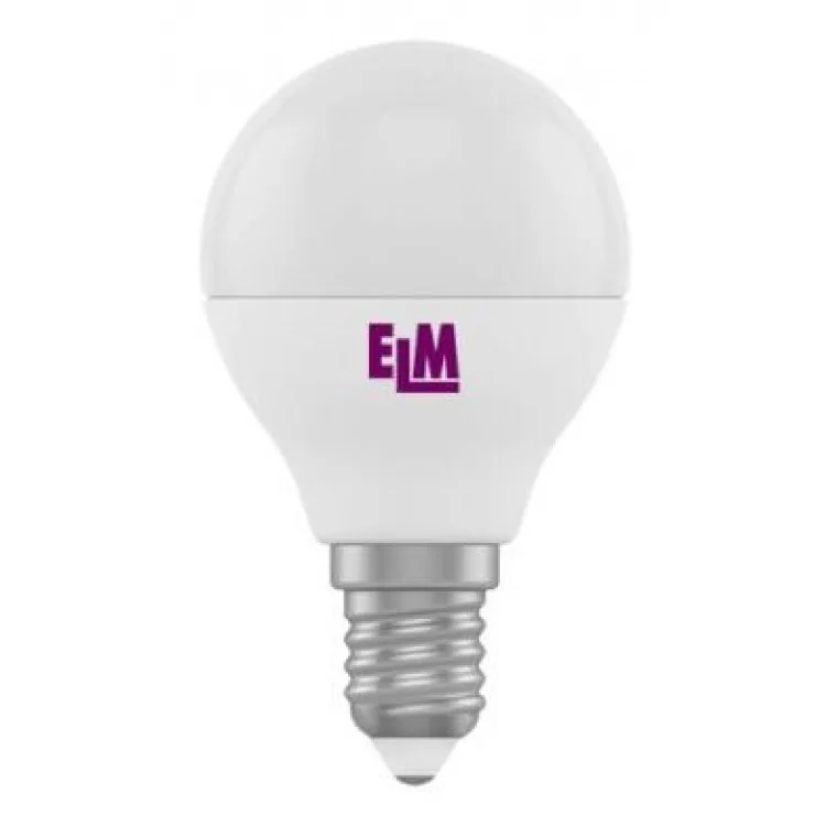 Светодиодная лампочка D45 4Вт PA11 Elm 4000К, E14