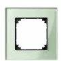 Рамка одинарная M-ELEGANCE glass зеленый Merten, MTN404104