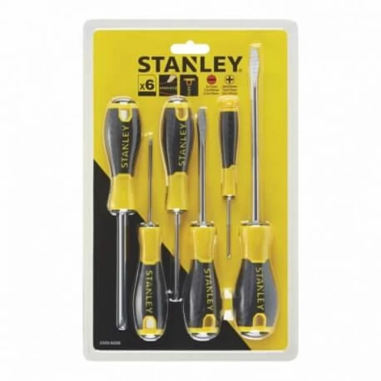 Набір викруток Stanley Essential 6 шт STHT0-60209 ціна 628грн - фотографія 2