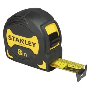 Рулетка вимірювальна Stanley Taylon Grip Tape 8мх28мм