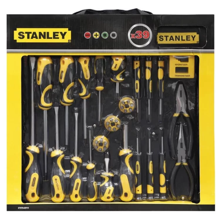 Набор инструментов Stanley 39 предметов цена 2 552грн - фотография 2
