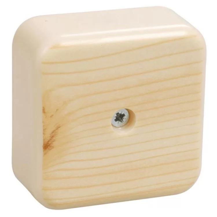 Распаячная коробка с контактной группой IEK КМ 41222-04 100х100х44 сосна (UKO10-100-100-044-K34)