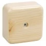 Распаячная коробка с контактной группой IEK КМ 41222-04 100х100х44 сосна (UKO10-100-100-044-K34)