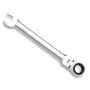 Ключ трещоточный рожково-накидной с шарниром TOPTUL 18мм AOAH1818