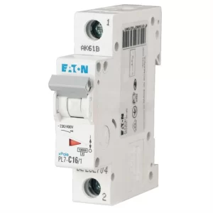 Автоматический выключатель PL7-C16/1 16А 1п. Eaton