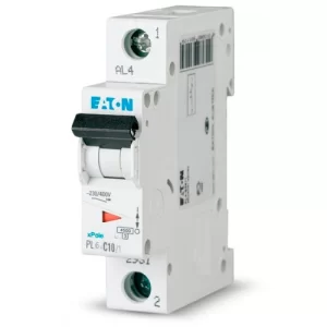 Автоматический выключатель PL6-C10/1 10А 1п. Eaton