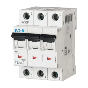 Автоматический выключатель PL6-C40/3 40А 3п. Eaton