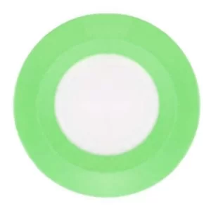 LED Panel (круг) AL525 3W 240Lm 5000K 90*26мм (вбуд.75мм) 15LED зелений Feron