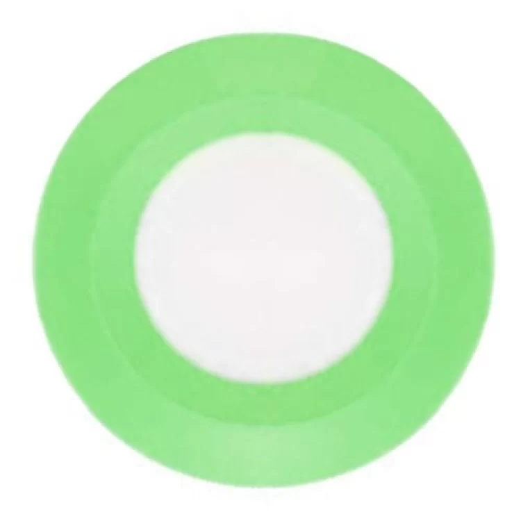 LED Panel (круг) AL525 3W 240Lm 5000K 90*26мм (вбуд.75мм) 15LED зелений Feron