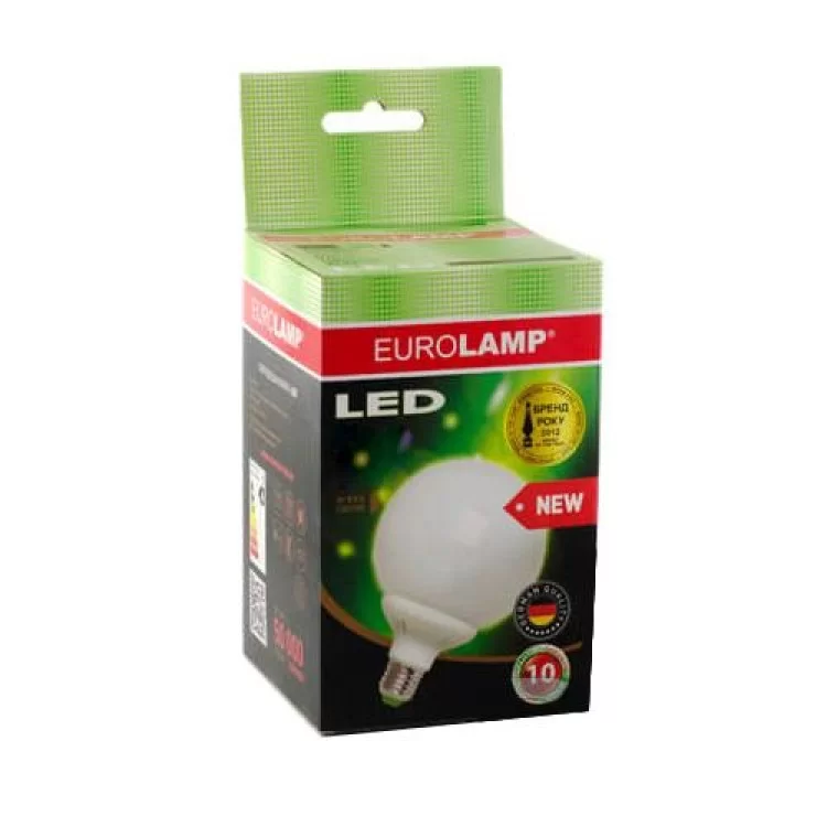 Лампа светодиодная EKO (D) Globe G105 E27 5,5 W. 4100 (10) EUROLAMP цена 1грн - фотография 2