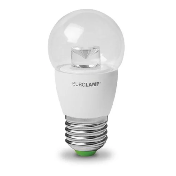 Лампа светодиодная ЭКО (D) G45. 5W. E27. 3000K прозрачная (50) EUROLAMP