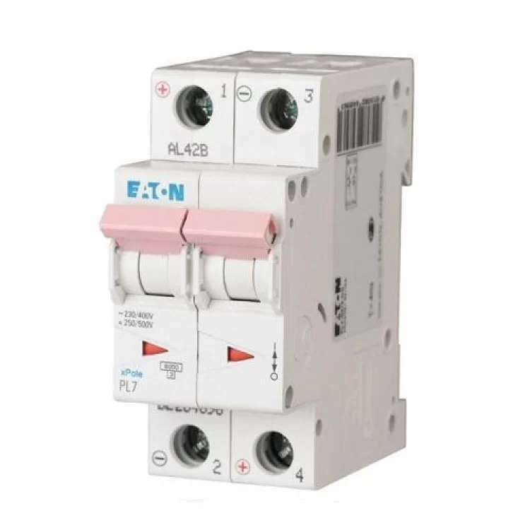 Автоматичний вимикач PL7-C2/2 2А 2п. Eaton