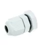 Кабельний сальник білий PG 7 діаметр кабелю 3.5-6 мм IP54 АскоУкрем A0150050001