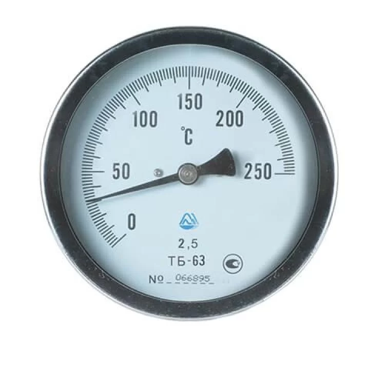 Термометр біметалічний ТБ-63-160 (0...+250)-2,5-О Склоприлад