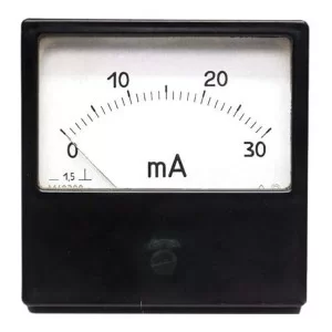 Амперметр постоянного тока М42300 (0...30мА)/прямое включение (щит.80х80) /2,5 Кл