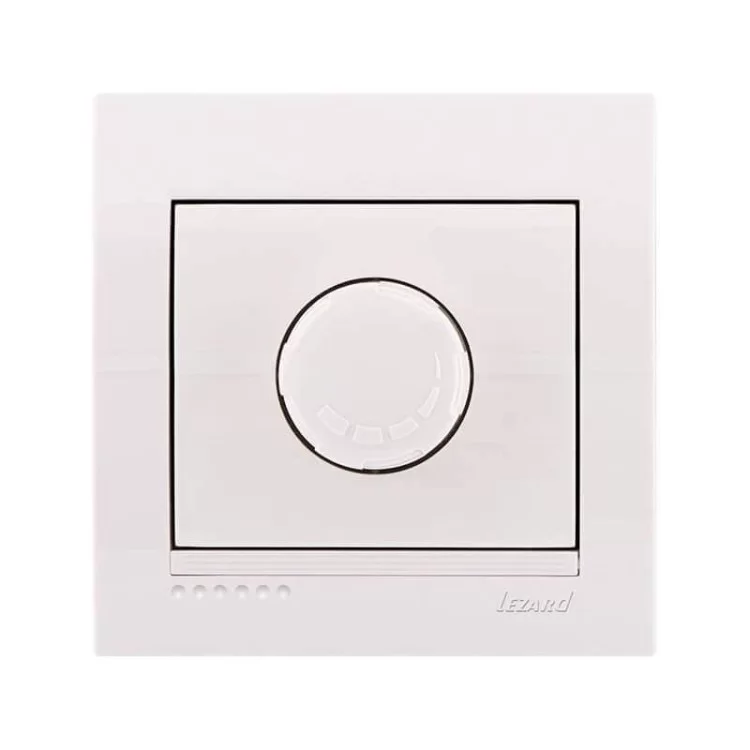 Светорегулятор поворотный Lezard Deriy 1000 Вт Белый (702-0202-157)