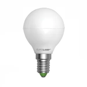 Лампа светодиодная G45 5W E14 4000K EUROELECTRIC