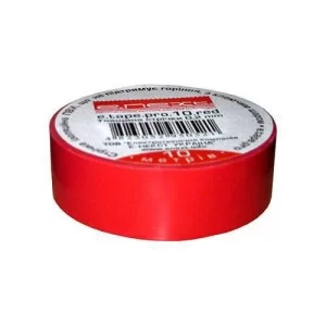 Изолента e.tape.stand.10.red, красная (10м)