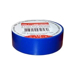 Изолента e.tape.stand.10.blue, синяя (10м)