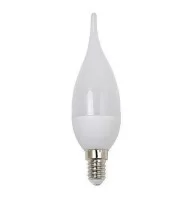 Лампа світлодіодна свічка на вітру CF37 6W E14 220V 4200K Horoz 001-004-00062