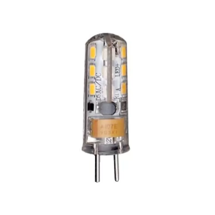 Лампа світлодіодна капсульна силікон 1,5W 230V G4 6500K LM349 Lemanso