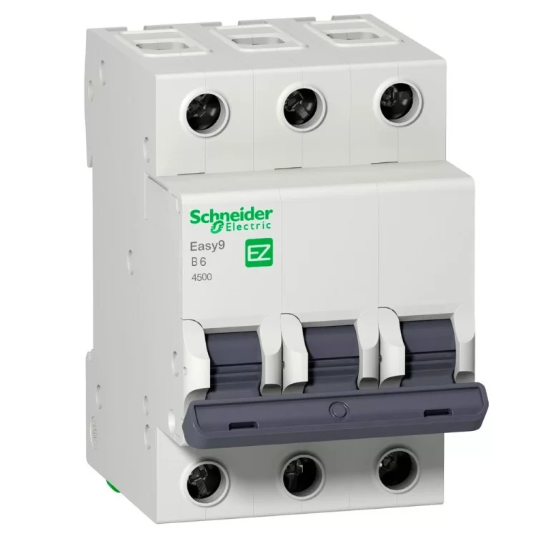 Автоматичний вимикач EZ9 3p 6A В Easy9 Schneider Electric (EZ9F14306)