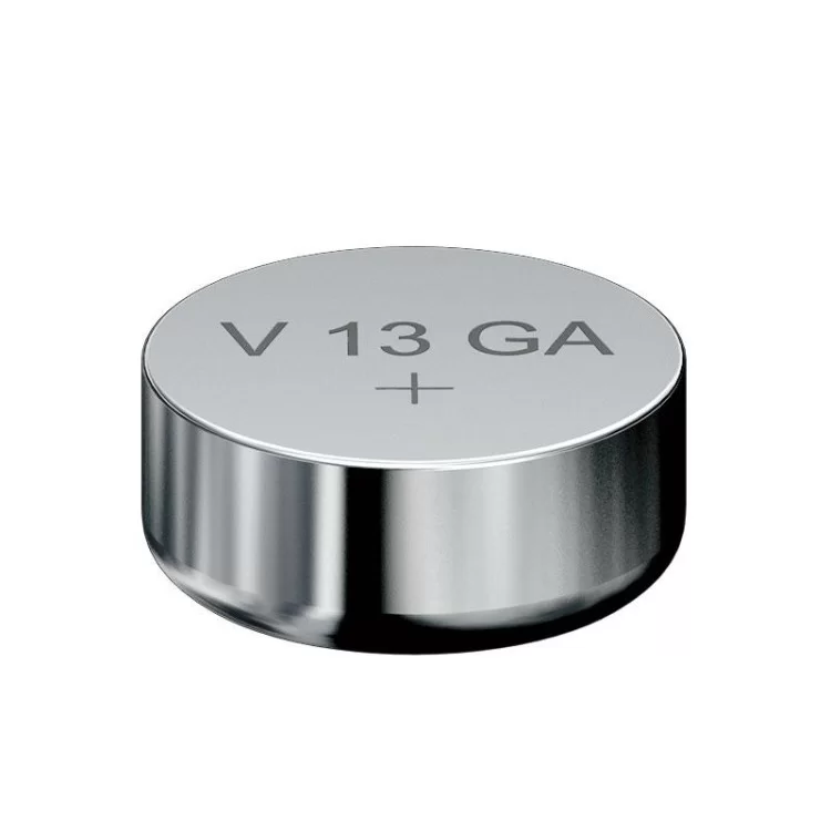 Батарейка таблетка плоска VARTA V 13 GA BLI 1 ALKALINE (4276101401)